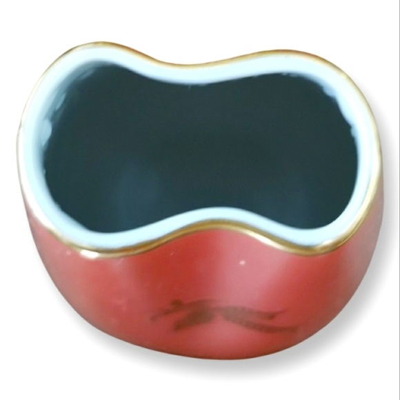 Vintage Porcelain Kokura Hand Painted Gold Gilded Vase - Picture 4 of 5